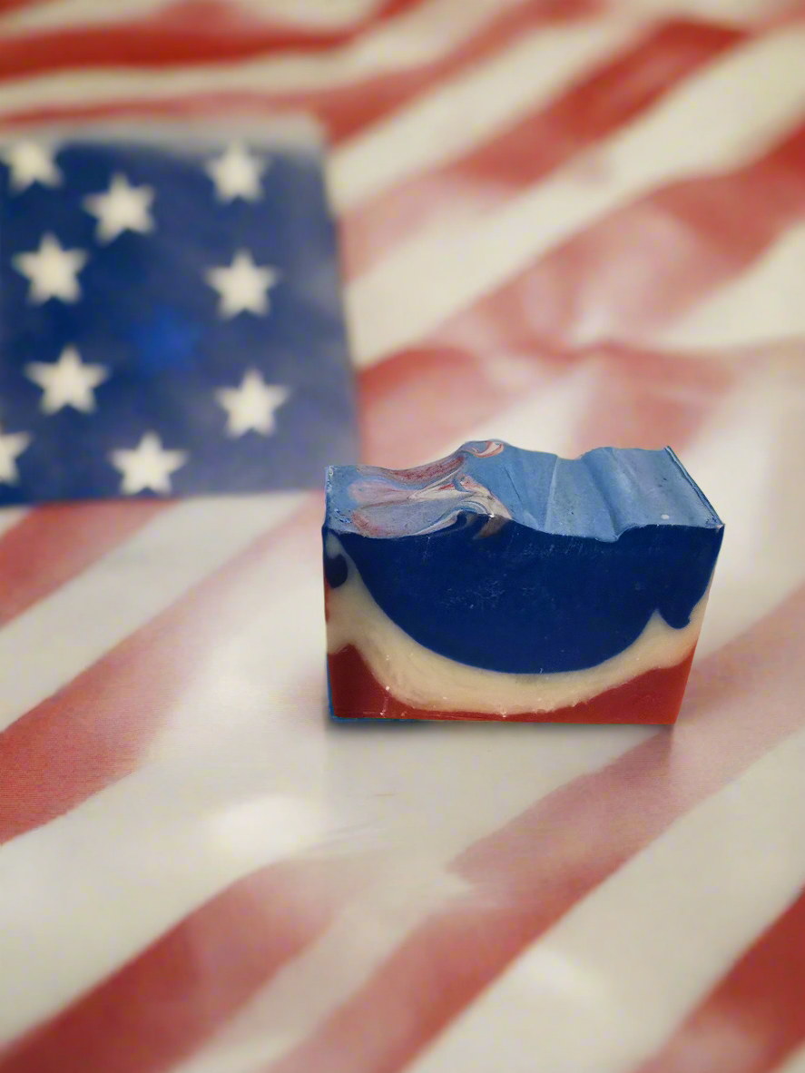 Red White Blue  Hand Soap
