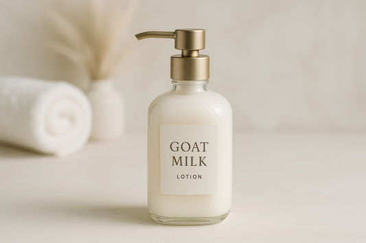 Goat milk lotion