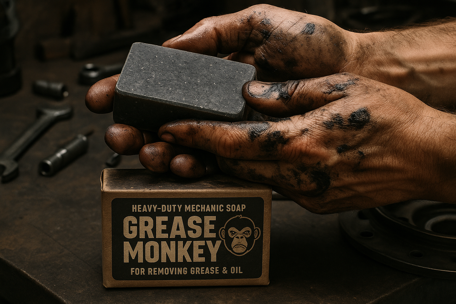 grease monkey mechanic soap