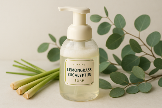 lemongrass eucalyptus foam soap