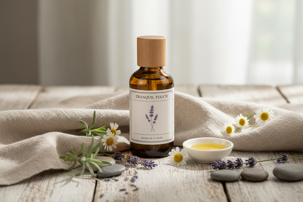 massage oil relaxation