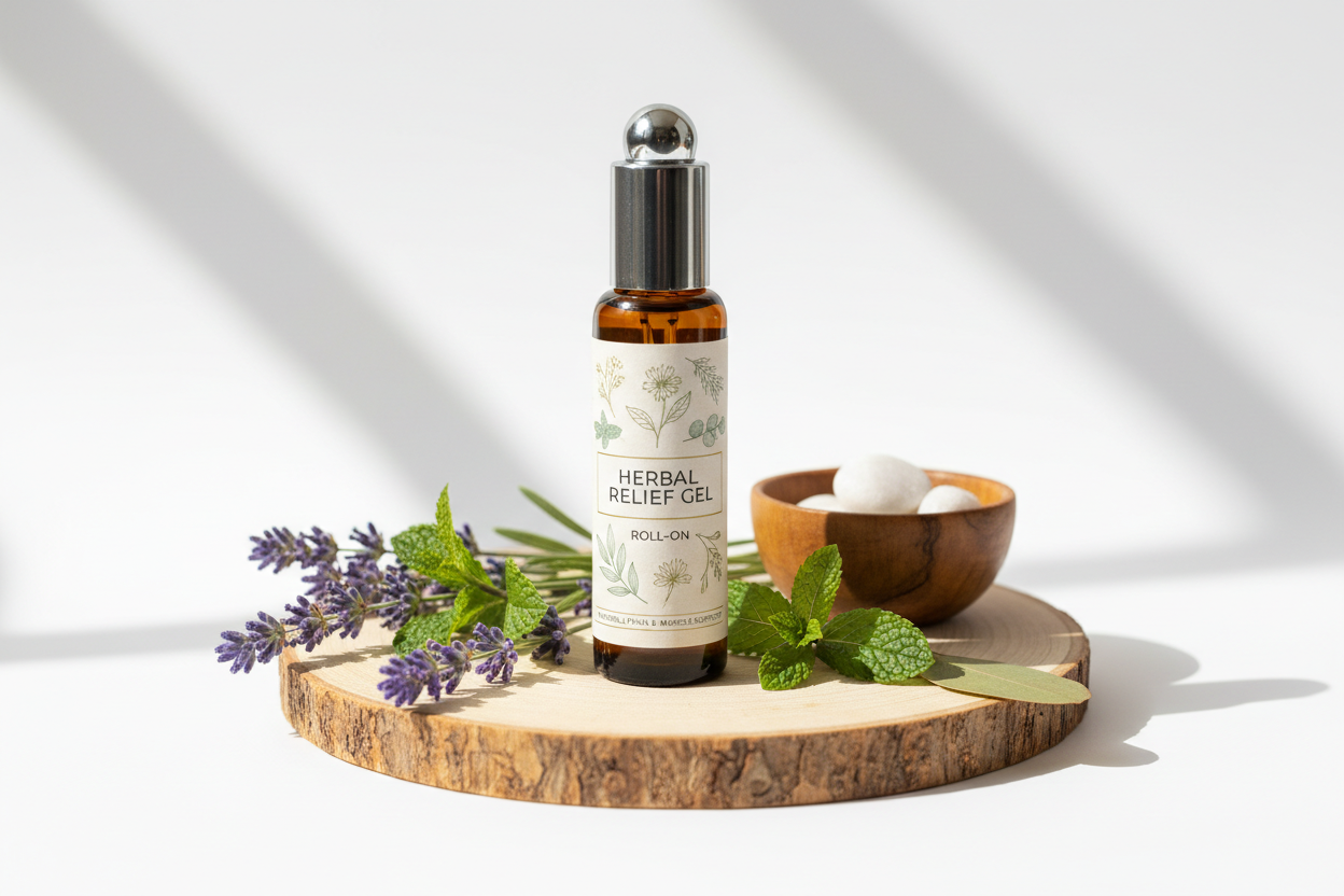 Natural Herbal Pain Gel roll on
