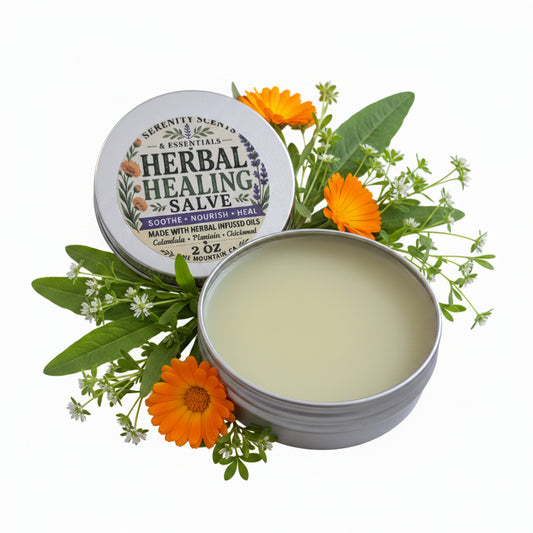 Healing Herbal Salve with Calendula