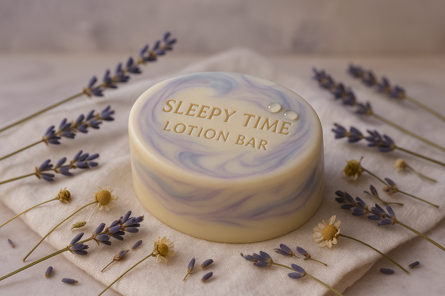 sleepy time lotion bar