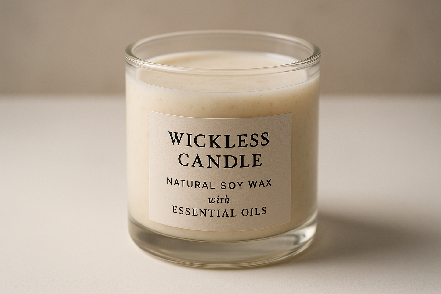 Wickless Candle